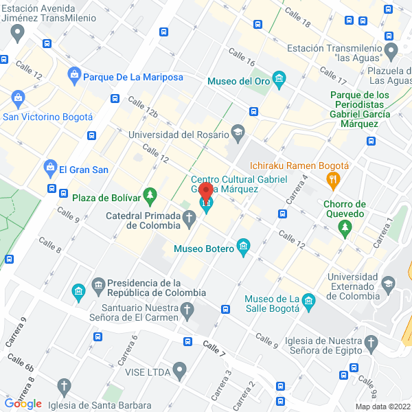 Map of Abogados Litigantes Y Seguros