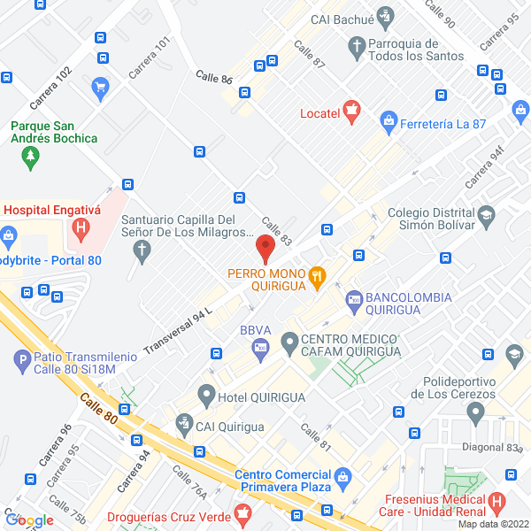 Map of Academia De Artes Emmanuel