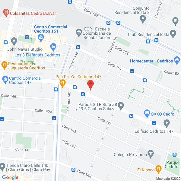 Map of Administradora Actual Ltda.