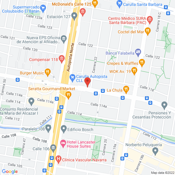 Map of Adomicilio San Benito Express