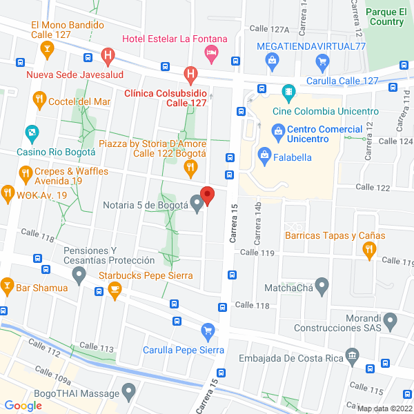Map of Acef
