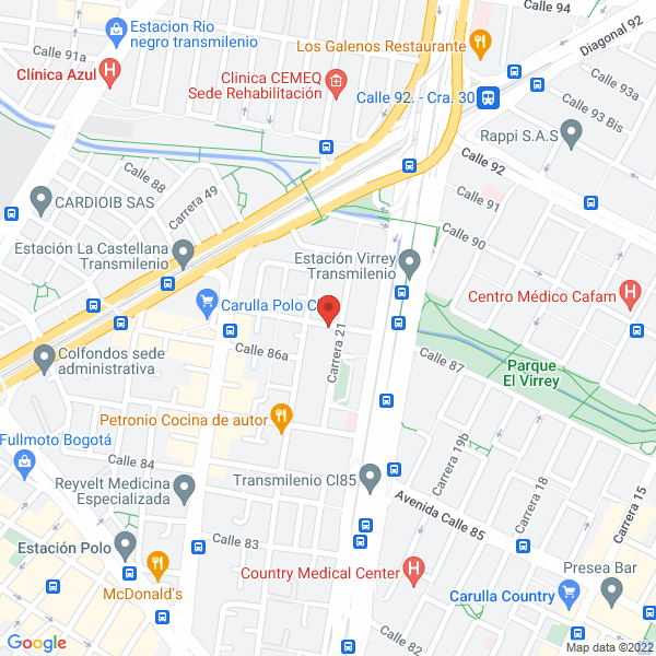 Map of Acklins S.A.S.