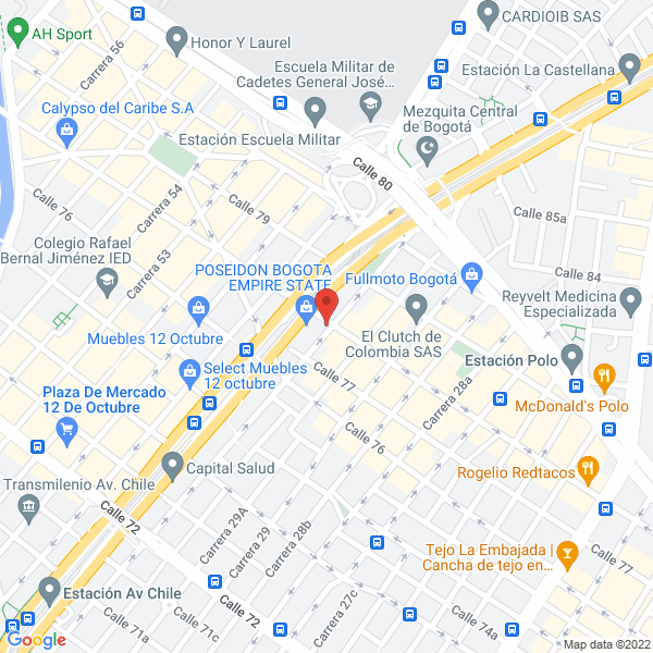 Map of Adsev Administradora De Servicios Ltda.