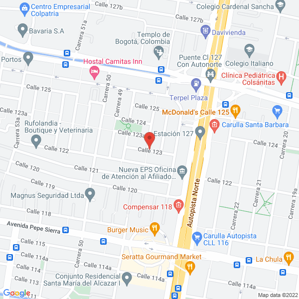 Map of Adson Ltda.