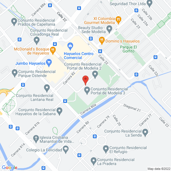 Map of Afain Ltda