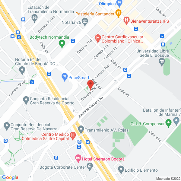 Map of Luis Fernando Gracia Africano
