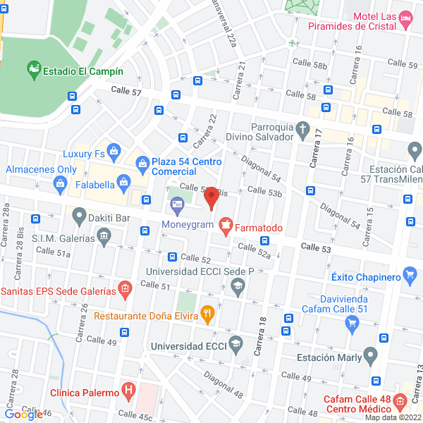 Map of Clínicas Odontológicas Movident