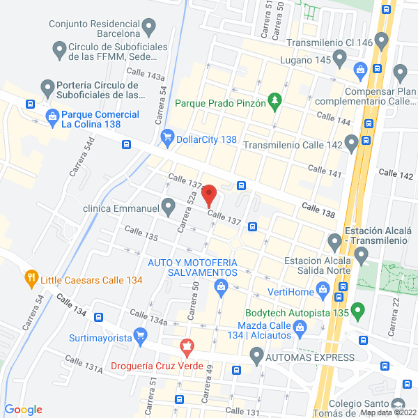 Map of Worldnet Consulting S.A.S.