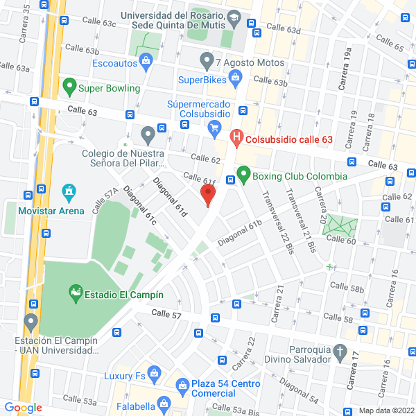 Map of Ecorganics De Colombia S.A. E.S.P.
