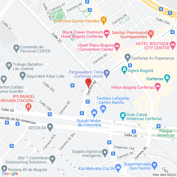 Map of Cromafoto Digital Visión