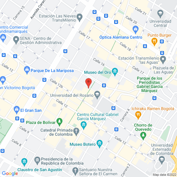 Map of Blindar Ltda.