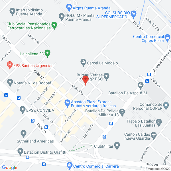 Map of Soluciones Integrales Y Tecnología S.A.S.