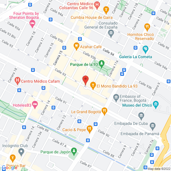 Map of Consultar Internacional S.A.
