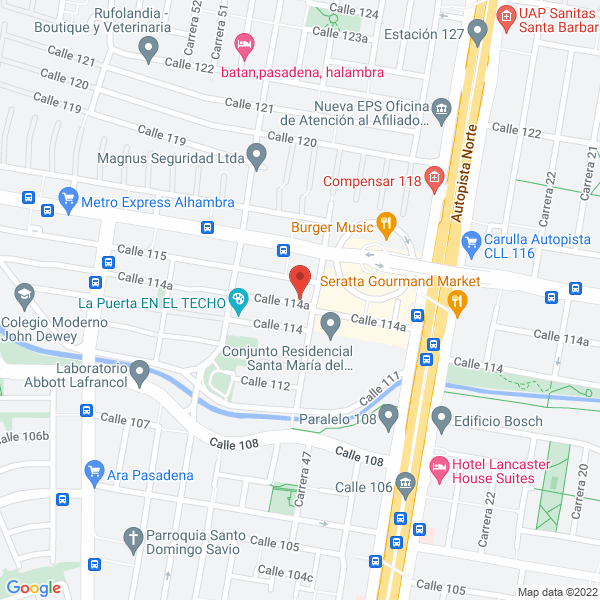 Map of Maria Karina Arenas Cubillos