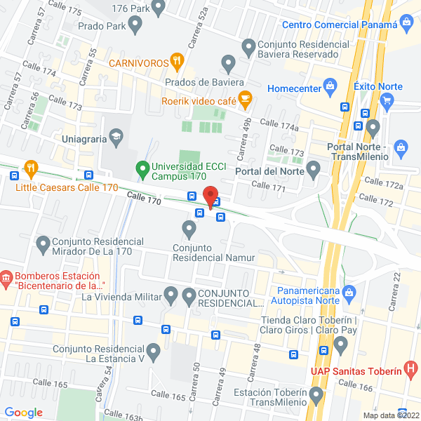 Map of Construclínicas