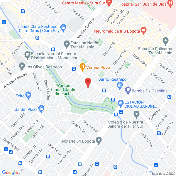 Map of Compañia De Maria Padres Monfortianos