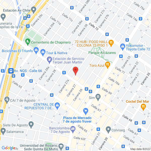Map of Invnovex S C A