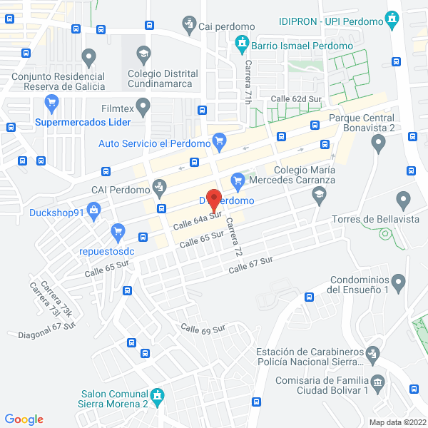 Map of Ferreciclar