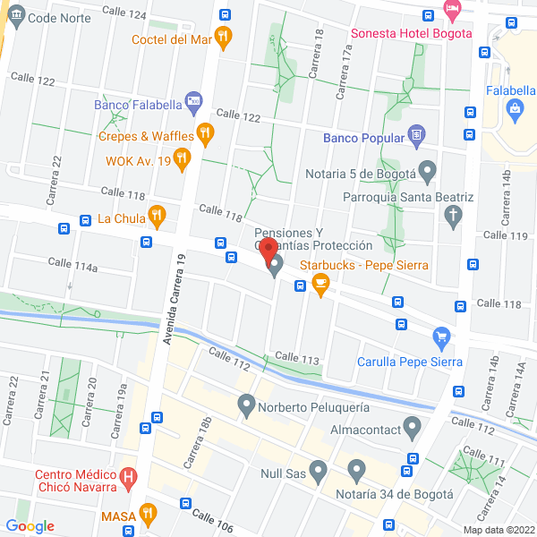 Map of Móviles Financieros S.A.