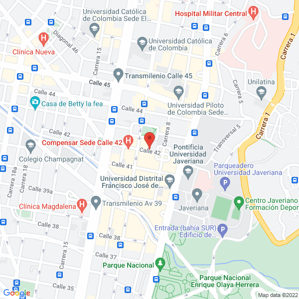 Map of Sindicato De Conductores Independientes De Colombia