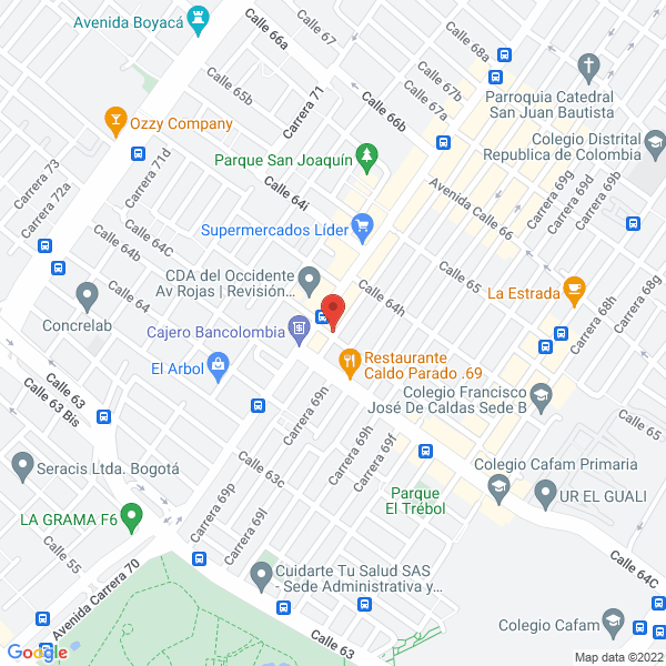 Map of Uto Llaves La 57