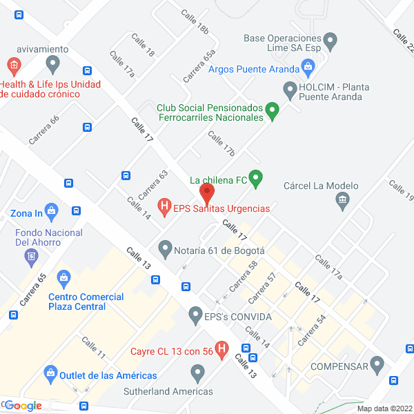 Map of Durometal Cía. Ltda.