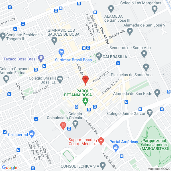 Map of Gaseosas La Bogotana De Armero Tolima S.A.S.