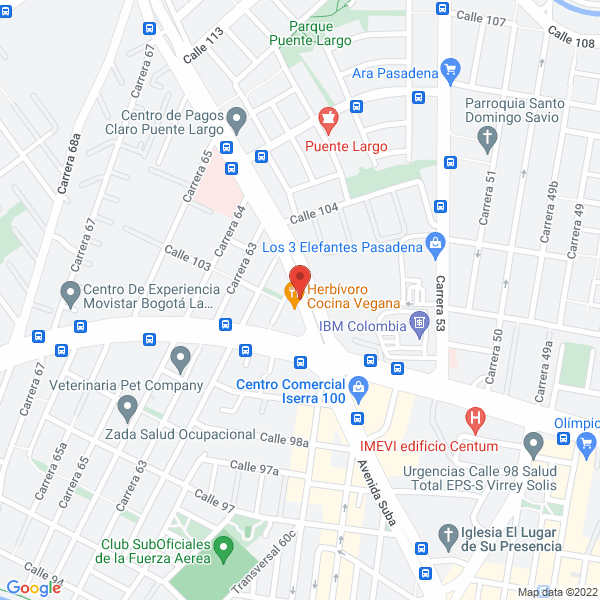 Map of Rafael Germán Bohórquez Caro