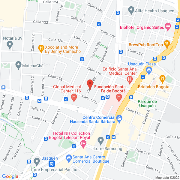 Map of Geólica S.A.S