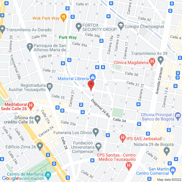 Map of Empresalud Ocupacional E.U.