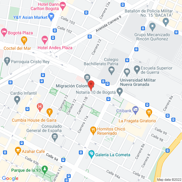 Map of Descobar78 Com S.A.S.