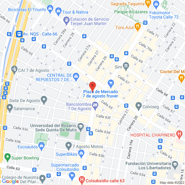 Map of Seguridad Joal Ltda.