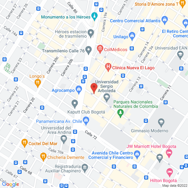 Map of Gestión Y Solución Laboral Ltda.