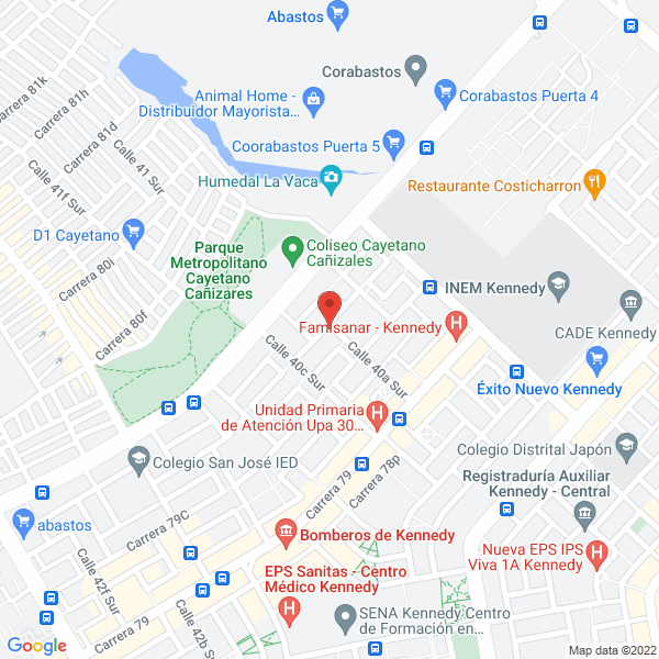 Map of Sierramada Ltda.