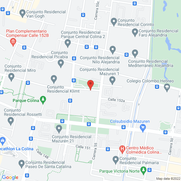 Map of Mesarco Ingeniería Ltda