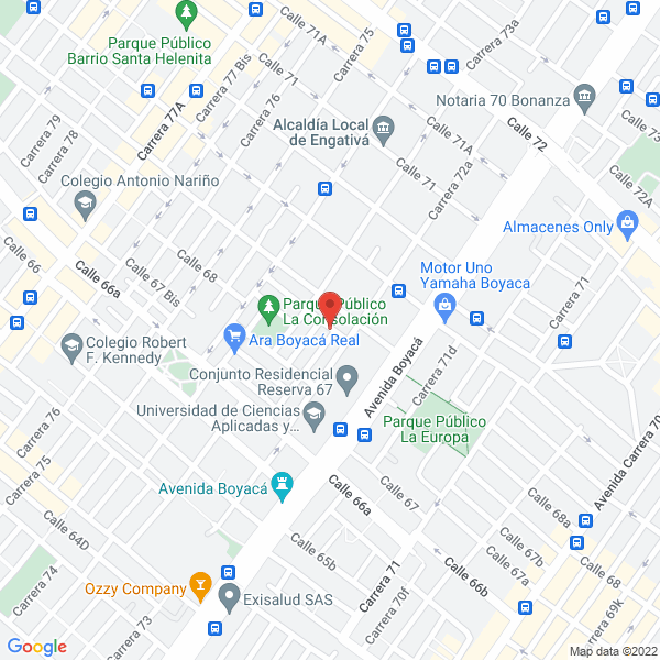 Map of Francisco Gonzalez Barreto