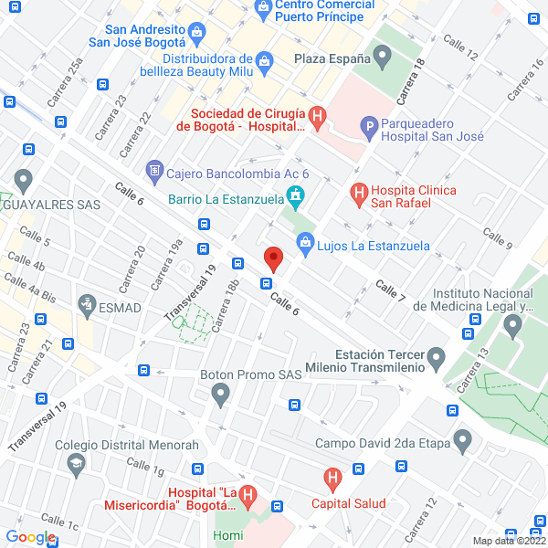 Map of Romero Ramos Mario