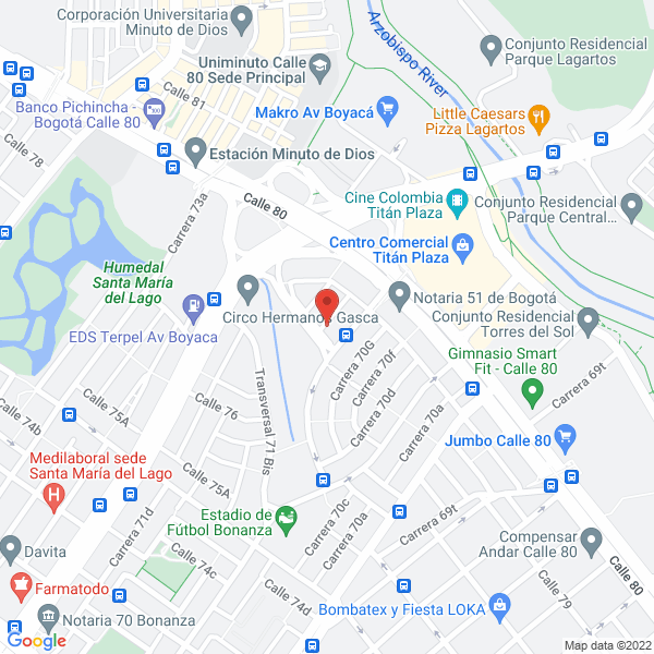 Map of Rincón Niño José Argemiro