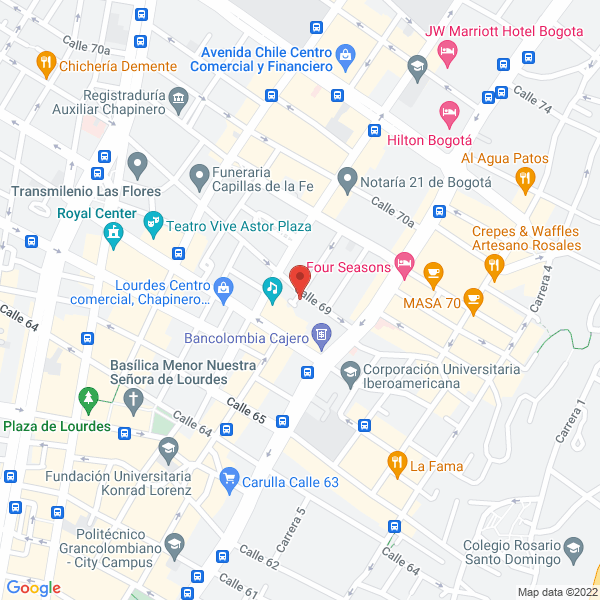 Map of C3 Club De Creación S.A.S.
