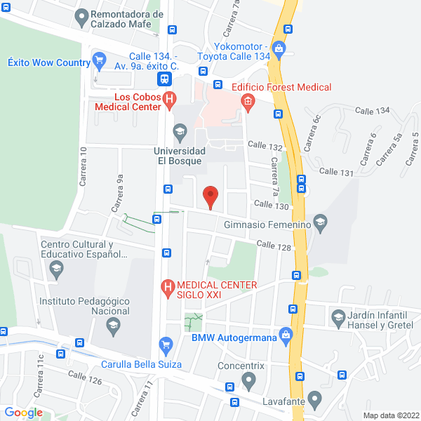 Map of Enfermeras Pediatras & Cía.