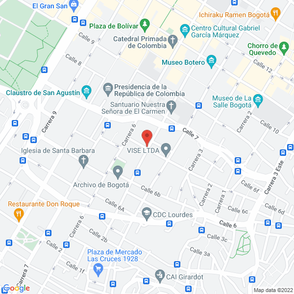 Map of Gómez Duque Ricardo