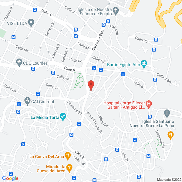 Map of Intermoldes Ltda.
