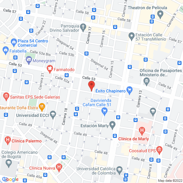 Map of Proortopédicos J.R.