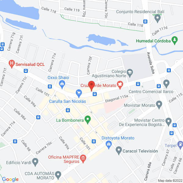 Map of Total Qc S.A.S.