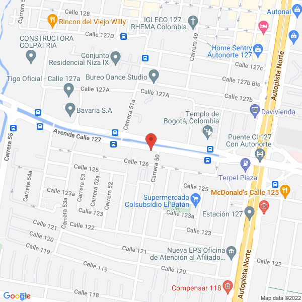 Map of Cardona Ardila Clara Emilia