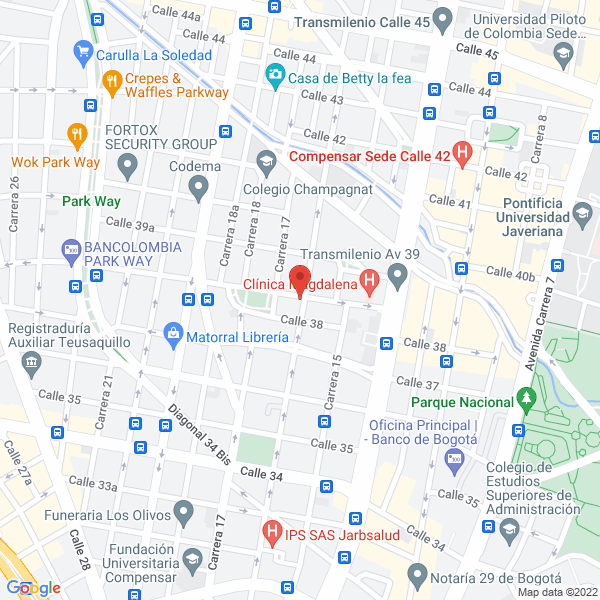 Map of Konidol Bio Group S.A.S.
