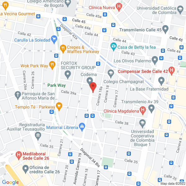 Map of Enterprise Group Ltda.