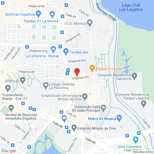 Map of Uniformarte Ltda.