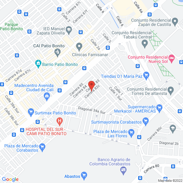 Map of Nubia Rocío Ramírez Bohórquez