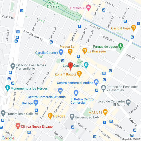 Map of Agencia Vip Student Travel Ltda.